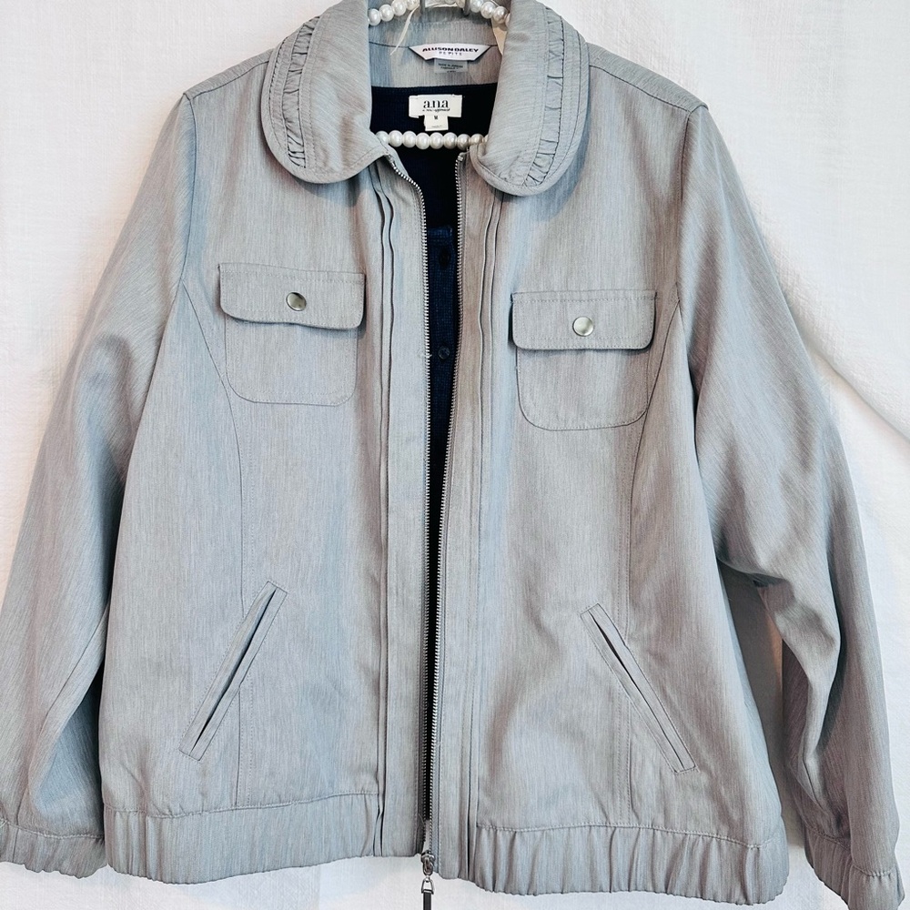 Allison Daley Light Gray Jacket